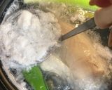 絶品　お祝い料理　棒棒鶏サラダ作り方3写真