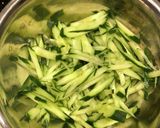 絶品　お祝い料理　棒棒鶏サラダ作り方7写真