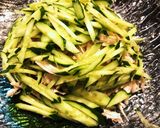 絶品　お祝い料理　棒棒鶏サラダ作り方16写真