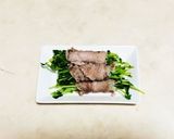 豆苗の肉巻き　(水菜や青梗菜でもOK)作り方3写真