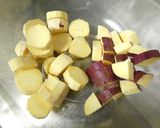 ホケミで簡単★さつま芋スティックケーキ作り方1写真