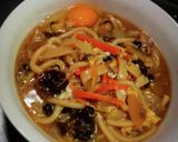 山の恵み楢茸煮込うどん❨(@≧↺≦@)❩作り方6写真
