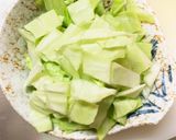 隙間埋キャベツ茄子彩野菜洋風温野菜サラダ作り方2写真
