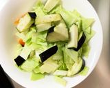 隙間埋キャベツ茄子彩野菜洋風温野菜サラダ作り方5写真