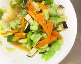 隙間埋キャベツ茄子彩野菜洋風温野菜サラダ作り方7写真