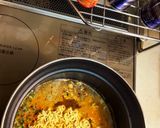 秋のきのこのアレンジ辛ラーメン！作り方2写真