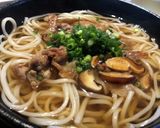 甘辛椎茸と豚肉のにゅうめん作り方4写真