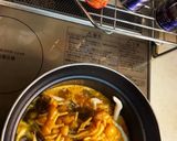 秋のきのこのアレンジ辛ラーメン！作り方3写真