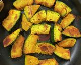カボチャのホクホク簡単おやつ焼き作り方2写真