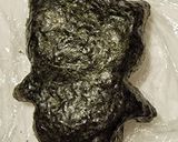 ばつまるくんおにぎり弁当!作り方4写真