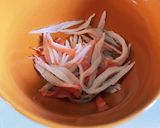 簡単カニカマと卵のスープ!作り方1写真