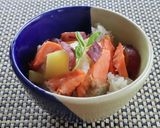 レンジで！鮭とさつまいものたき込みごはん作り方7写真