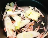 キノコ味噌リゾット風作り方2写真