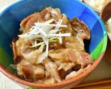 豚バラ丼*+作り方6写真