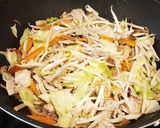 簡単！塩野菜あんかけ焼きそば作り方3写真