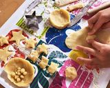 砂糖かなり控えめクッキー　子供と作る作り方8写真