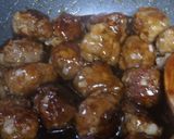 お月見　肉団子　作り方6写真