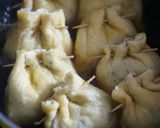 ＊挽肉100gで＊中華風袋煮作り方4写真