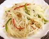 土豆丝(じゃがいもの細切り炒め)作り方4写真