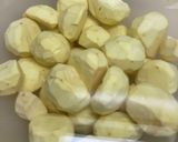 生栗の剥き方〜ターメリック〜煮るまで〜作り方4写真