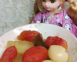 リカちゃん♡トマト大根卵煮付けおでん風作り方21写真