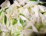 ワンパン　豚バラとキャベツの酒蒸し作り方1写真