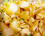 昆布つゆでおぼろ汁^^作り方6写真