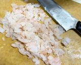 もっちり♡プリ海老入りにら饅頭作り方1写真