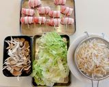 土鍋を出したら汁まで飲める豚バラ和風鍋作り方6写真