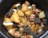 鶏肉と大根の煮物作り方2写真