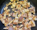 ぶなしめじと豚バラの焼肉タレ炒め作り方3写真