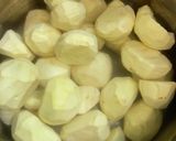 生栗の剥き方〜ターメリック〜煮るまで〜作り方5写真