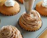 生クリームたっぷり♬生カップモンブラン作り方39写真