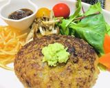わさびハンバーグディナーメニュー作り方1写真
