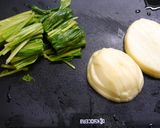 簡単！ポテトほうれん草のガーリックバター作り方2写真