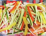 レンジで豚もやし～木っ端野菜mix～作り方5写真