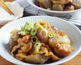 ☆簡単☆豚バラこんにゃくの味噌炒め作り方5写真