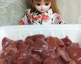 リカちゃん♡塩レバー(˶°ฅ°˶)作り方3写真