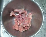 圧力鍋で◎鶏ガラ ラーメンスープ作り方1写真