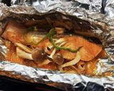 鮭のホイル焼き～ホットプレートで～作り方11写真