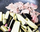 簡単ナスとピーマンの豚肉味噌炒め作り方6写真