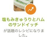 塩もみきゅうりとハムのサンドイッチ作り方7写真