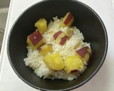 さつまいもご飯　わさびふりかけ作り方8写真