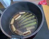 ネギとオクラの煮浸し作り方8写真