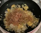 猫チャーハン(鰹節と長ネギのチャーハン)作り方7写真