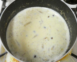 すりおろしごぼうとしめじのミルクスープ作り方6写真
