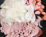 豚もも肉の玉ねぎたっぷり味噌ポン炒め作り方3写真