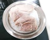 簡単ヘルシー♪蒸し豚♫チャーシュー丼にも作り方5写真