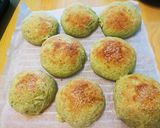 緑のお野菜たっぷりパン作り方17写真