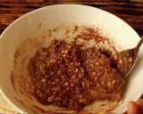 レンジ1分オートミールプロテインクッキー作り方2写真